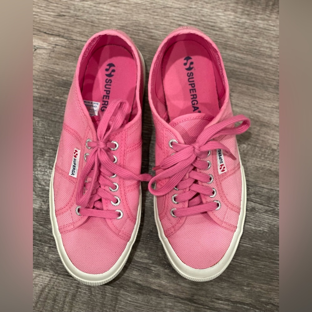 Pink Superga Sneakers